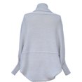 thumbnail image 4 of Cardigan Long Uni à Manches pour Femmes, Manteau Blouse Haut Décontracté d'Automne, 4 of 5