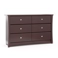 thumbnail image 1 of Commode Double à 6 Tiroirs Crescent de Storkcraft, 1 of 8
