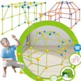 thumbnail image 2 of Child Cabin Construction Kit For Kids Boys Girls Construction Fort Building Kit With Rod Link, 2 of 4