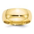 thumbnail image 1 of 10K Yellow Gold 8mm Standard Comfort Fit Band Size 9, 1 of 3