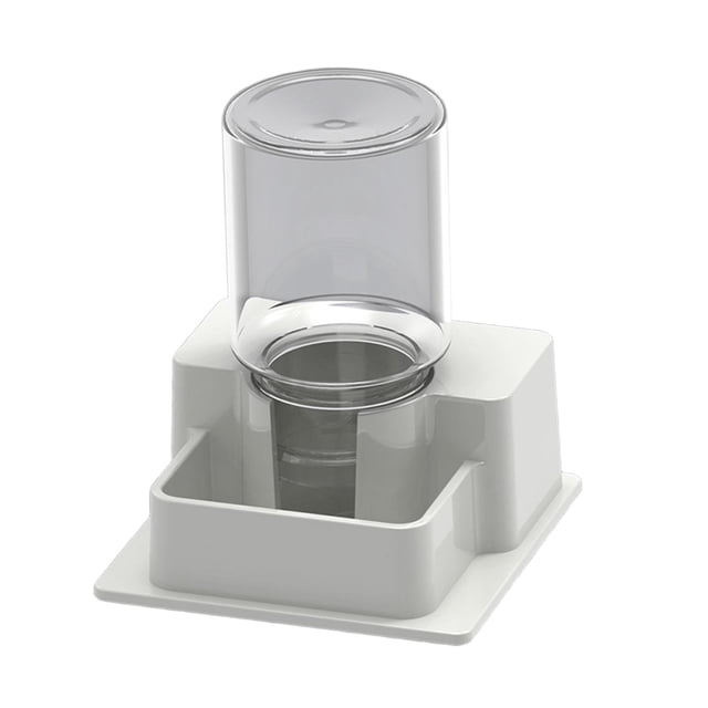 koolsoo Distributeur Automatique d'Eau pour Reptiles Outil de Boisson pour Tortue Blanc