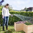 thumbnail image 4 of Costway 24" L-Shaped Deep Root Planter Box Wooden Raised Garden Bed with Open-Ended Base, 4 of 10