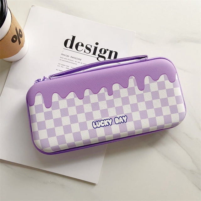 Nintendo Switch Carrying Case, Hard Shell Travel Carrying Box Case for Nintendo Switch/lite/oled with 12 Game Cards Holders