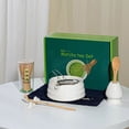 thumbnail image 1 of WHEANG Matcha Whisk Set Ceramic Matcha Set Includes Matcha Bowl Matcha Whisk And Holder Rest And Tea Towel 7 Pcs Matcha Kit For Matcha Lovers, 1 of 9