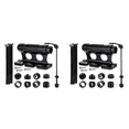 thumbnail image 1 of 2X Bicycle Rack Car Roof-Top Mount Racks Road Bike Carrier Front Fork Quick Release Fixed Clip Parking Rack Bracket,2set x Bike Fork Mount,Black, 1 of 8
