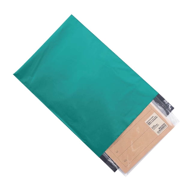 WiiGreen 100 PCS 7.5x10.5 inch Poly Mailers Shipping Envelopes Packaging Bags, Green