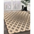 thumbnail image 3 of Ahgly Company Tapis d'Intérieur Lavables en Machine, Ronds, Transitionnels, Marron, 4' Ronds, 3 of 7
