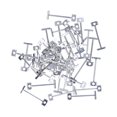 thumbnail image 1 of Aiguilles en Acier, 50 Pcs T Pins T Pins Muraux Intégration Transparente, 1 of 14