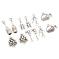 thumbnail image 2 of Vintage Style Pendants, Wine Bottle Grape Charm Pendants  Retro Design Multi Purpose  For Handicrafts, 2 of 8