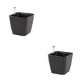 thumbnail image 4 of maskred Resin Innovative Bonsai Pot Easy To Maintain And Flowers Herbs And Vegetables Weather-resistant black 14*13 *10.5 2Set, 4 of 6