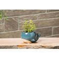 thumbnail image 4 of Abbott Collection AB-27-CRITTER-874-SM 2 in. Stoneware Whale Planter, Blue - Small, 4 of 4