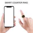 thumbnail image 3 of Bague de Doigt BT, Bague de Doigt Électronique de 18 mm avec Compteur 0,49 Pouces, Affichage Numérique, Comptage Intelligent, avec Rappel par Vibration, 3 of 8