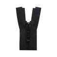 thumbnail image 4 of COSTUMAKERS One-Way Separating Zipper 60 cm (23.6 in), Black, #5 Vislon Molded Teeth, 4 of 5