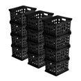 thumbnail image 1 of Sterilite Bacs de Rangement Empilables Robustes avec Poignées, Lot de 12, 1 of 8