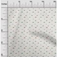 thumbnail image 2 of oneOone Georgette Viscose White Fabric Transport Fabric For Sewing Printed Craft Fabric By The Yard 42 Inch Wide, 2 of 5