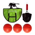 thumbnail image 3 of Wweixi Mini Panier de Basketball pour Trampoline pour Dunks de Basketball avec Ballons Extérieur Support 3 Pcs, 3 of 6