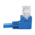 thumbnail image 5 of Eaton Tripp Lite Series Right-Angle Cat6 Gigabit Molded UTP Ethernet Cable (RJ45 Right-Angle M to RJ45 M), Blue, 15 ft. (4.57 m) - Patch cable - RJ-45 (M) to RJ-45 (M) right-angled - 15 ft - UTP - CAT 5/5e/6 - molded, stranded - blue, 5 of 5