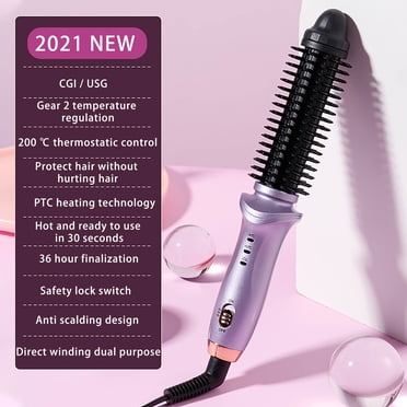 Xihbxyly Fully Automatic Curling Iron Electric Rotating Large Curling Wave Curling Iron Negative Hot Comb Straightener Holiday Deals