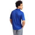 thumbnail image 2 of Hanes Cool DRI Men`s Sportshirt, 2XL, Deep Royal, 2 of 3