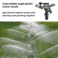 thumbnail image 5 of RKSTN Sprinkler Head 1/2 Controllable Angle Plastic Rocker Arm Sprinkler for Agricultural Irrigation, Garden Garden Watering, Lawn Greening Irrigation, Orange Kitchen Gadgets, 5 of 5