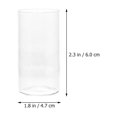 thumbnail image 2 of Glass Candle Chimney Candle Holder Glass Shade Glass Pillar Candle Holder Candle Cup, 2 of 8