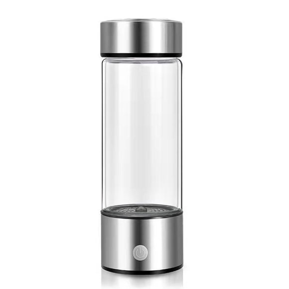 Boovnll Water Bottles, Portable Hydrogen Water Generator Technology Rechargeable Portable Glass Hydrogen Water Generator Bottle, Water Bottle, Bottle, Waterbottles