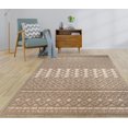 thumbnail image 3 of LaDole Rugs Outdoor Indoor Area Rug | Durable Soft Geometric Modern Carpet Mat For for Patio, Balcony, Bedroom, Living Room, Kitchen, Dining, Entrance, and Hallway, 3 of 7