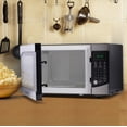 thumbnail image 3 of COMMERCIAL CHEF 0.9 Cu Ft Microwave with 10 Power Levels, Countertop Microwave with Timer and Quick-Touch Menu, Stainless Steel, 3 of 6
