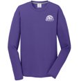 thumbnail image 1 of Gravity Outdoor Co. Performance Long Sleeve Shirt - Purple - White Logo - 2XL, 1 of 2