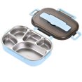 thumbnail image 2 of CUITING Boîte à Lunch pour Adultes Conteneur à Lunch avec Compartiments Boîte à Lunch en Acier Inoxydable Chauffe-Nourriture Réutilisable Boîte à Lunch pour Chauffer Nourriture Boîte à Lunch pour Travail pour Hommes Femmes Réduction, 2 of 8