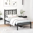 thumbnail image 1 of Costway Lit Plateforme Format Simple avec Tête de Lit Rangement sous le Lit 11,5 Pouces Assemblage Facile, 1 of 10