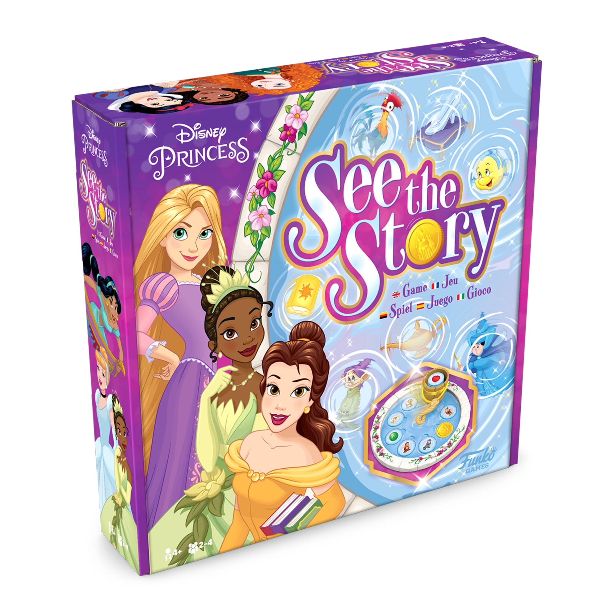 Funko Games Disney Princess See The Story Board Game