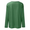 thumbnail image 5 of Yuyuzo Tuniques à Manches Longues pour Femmes, Col Rond, T-Shirts de Couleur Unie, Automne, Décontracté, T-Shirts Unis, 5 of 5