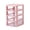 C4, variante sur Boîte de Rangement de Bureau avec Petits Tiroirs, Organisateur de Bureau en Plastique Transparent, Mini Boîte de Rangement à Plusieurs Niveaux pour Papeterie, Cosmétiques et Fournitures de Bureau Options de 2 à 5 Tiroirs pour la Maison, le Bureau à Domicile Ou la Chambre