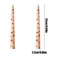 thumbnail image 3 of Birdeem Long Candles for Wedding,Candlelight Dinner Decoration,Tasteless Printed Candles,9.8 Inch,Two Pack,Romantic Home Decor, 3 of 9