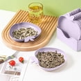 thumbnail image 2 of 5-Piece Wheat Straw Plates Set Eco Stackable Dinnerware Dishwasher Safe Plant Fiber Dinner Plates, 2 of 6