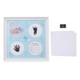thumbnail image 3 of Baby Print Frame Kit, Attractive Decorative Baby Handprint Footprint Kit Wear Resistant  For Wall For Newborns Blue,Pink, 3 of 8