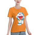 thumbnail image 2 of Women's Basic Short Sleeve T-Shirt Doraemon, 2 of 6