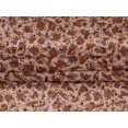 thumbnail image 4 of oneOone Velvet Rose Brown Fabric Geometric Craft Projects Decor Fabric Printed By The Yard 58 Inch Wide, 4 of 5