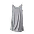 thumbnail image 1 of Timegard Robes de Nuit pour Femmes Col Rond Sans Manches Vêtements de Nuit Confortables Doux Couleur Unie Robe de Nuit Décontractée, 1 of 5