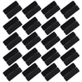 thumbnail image 1 of OULII 60Pairs Strong Black Adhesive Hook and Loop Strips for Wall Mounting and Cable Management, 1 of 5