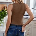 thumbnail image 3 of Timegard Débardeurs d'Été pour Femmes Col Rond Sans Manches T-Shirts Ajustés Confortables Basiques, 3 of 6
