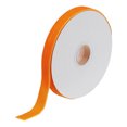 thumbnail image 1 of Unique Bargains Velvet Ribbon 5/8 Inch x 10 Yard Single Face Spool Silky Velvet Fabric DIY Crafts Gift Wrapping Orange, 1 of 5