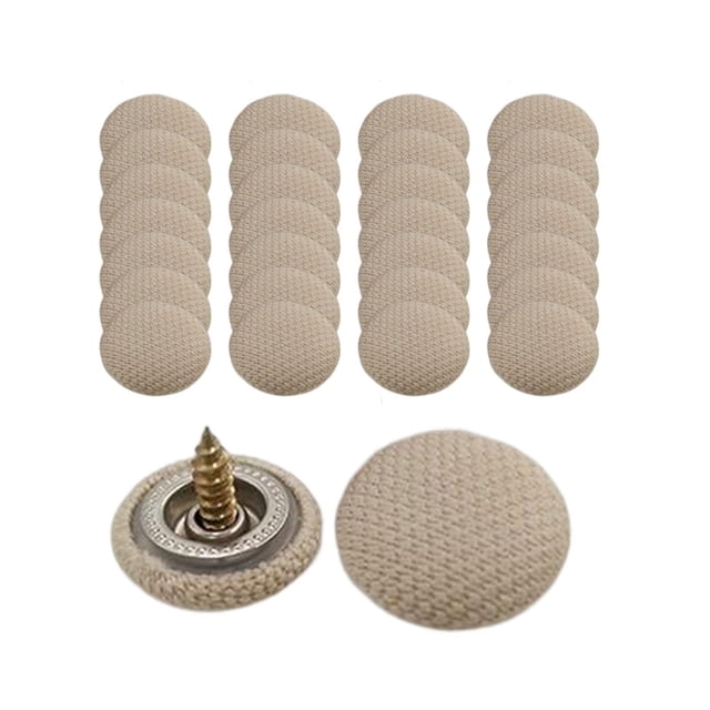 30x Headliner Repair Button, Auto Rivets Retainer, Roof Repair Buckle for airplane ,Motorcycles, Buses Trains All Cars Beige