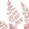 thumbnail image 2 of Northlight 33" Pink Glitter Fern Artificial Christmas Spray, 2 of 3
