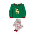 thumbnail image 3 of Pyjamas Familiaux Rouges pour les Fêtes, Ensembles de Pyjama Assortis avec Cerf pour la Famille, Ensembles de Pyjamas de Noël pour la Famille Assortis, 3 of 8