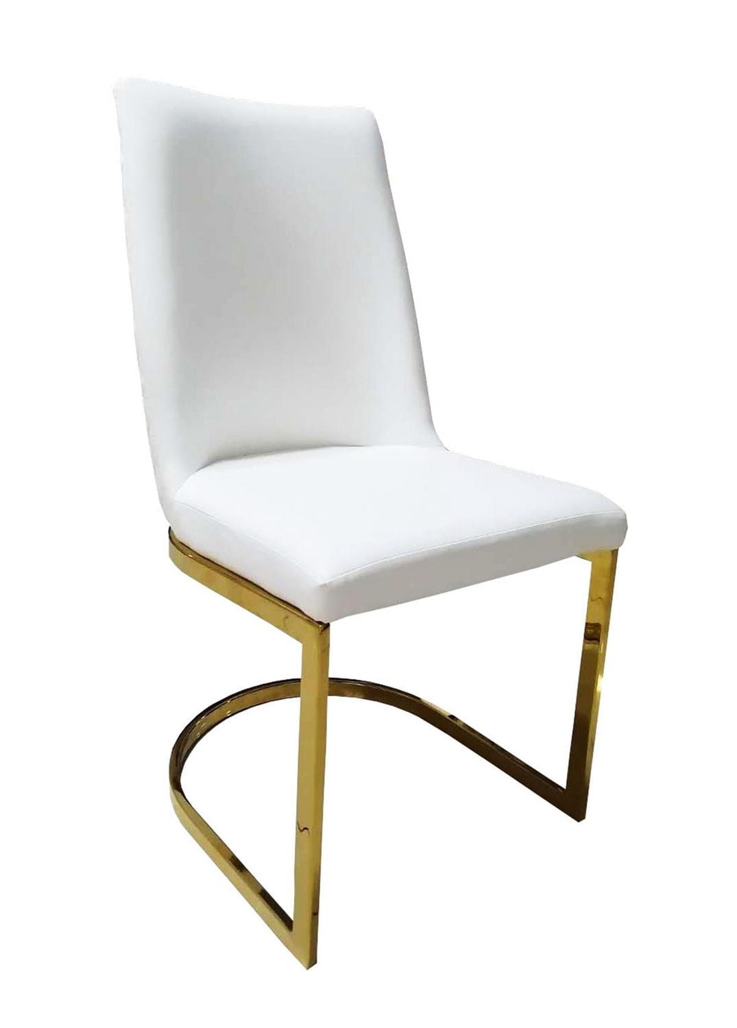 Chaise de salle à manger canadienne Ohio blanche (Ensemble de 2)
