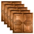 thumbnail image 1 of Great Lakes Tin Syracuse Copper 2ft x 2ft Lay In Ceiling Tiles (5 Pack), 1 of 6