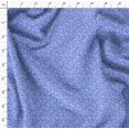 thumbnail image 4 of Soimoi Blue Poly Georgette Fabric Dot & Floral Print Sewing Fabric BTY 52 Inch Wide, 4 of 6