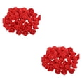 thumbnail image 4 of Transemion 500pieces Wreath Wedding House Decor Lasting Impression With These Exquisite red 2Set, 4 of 6